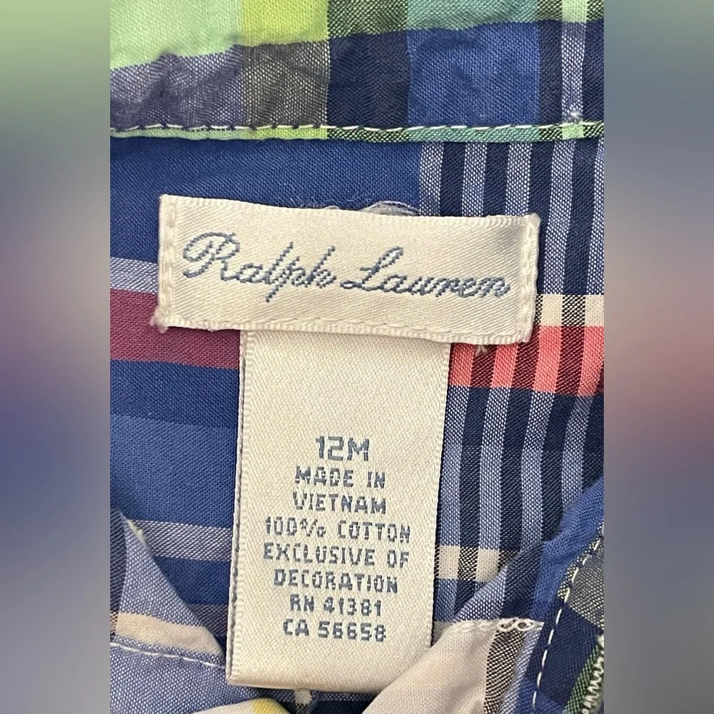 Ralph Lauren Plaid Shirt